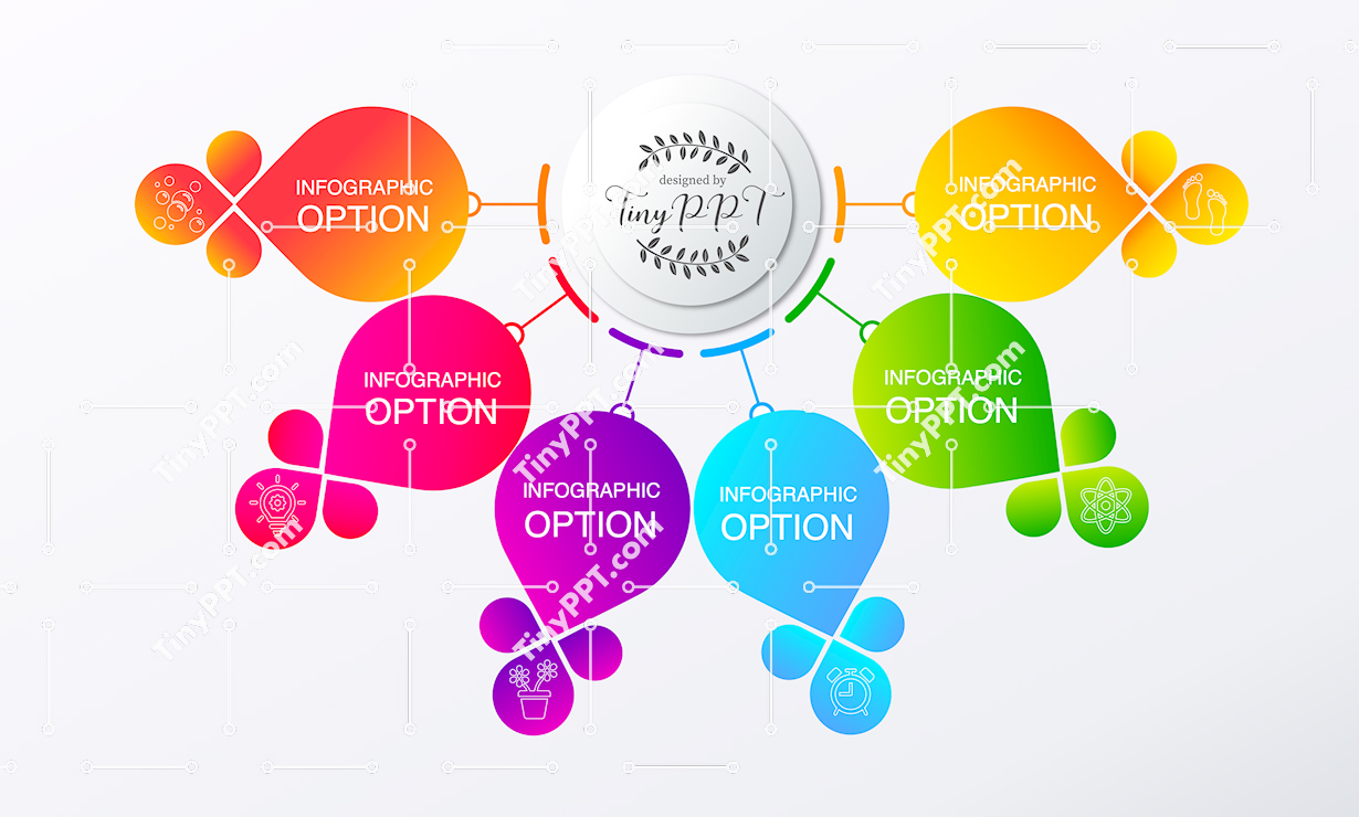 Idea Bulb Process PPT Template