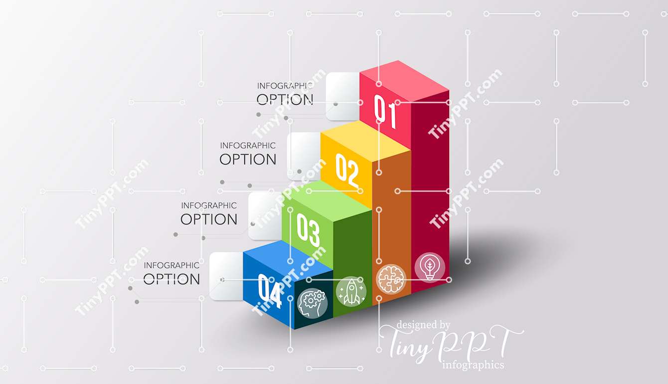 Vertical Growth Diagram PPT