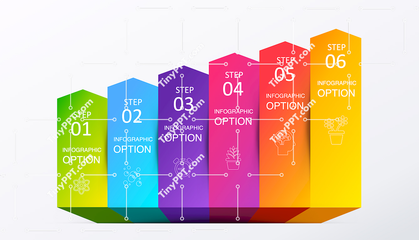 Sequential Steps Diagram PPT