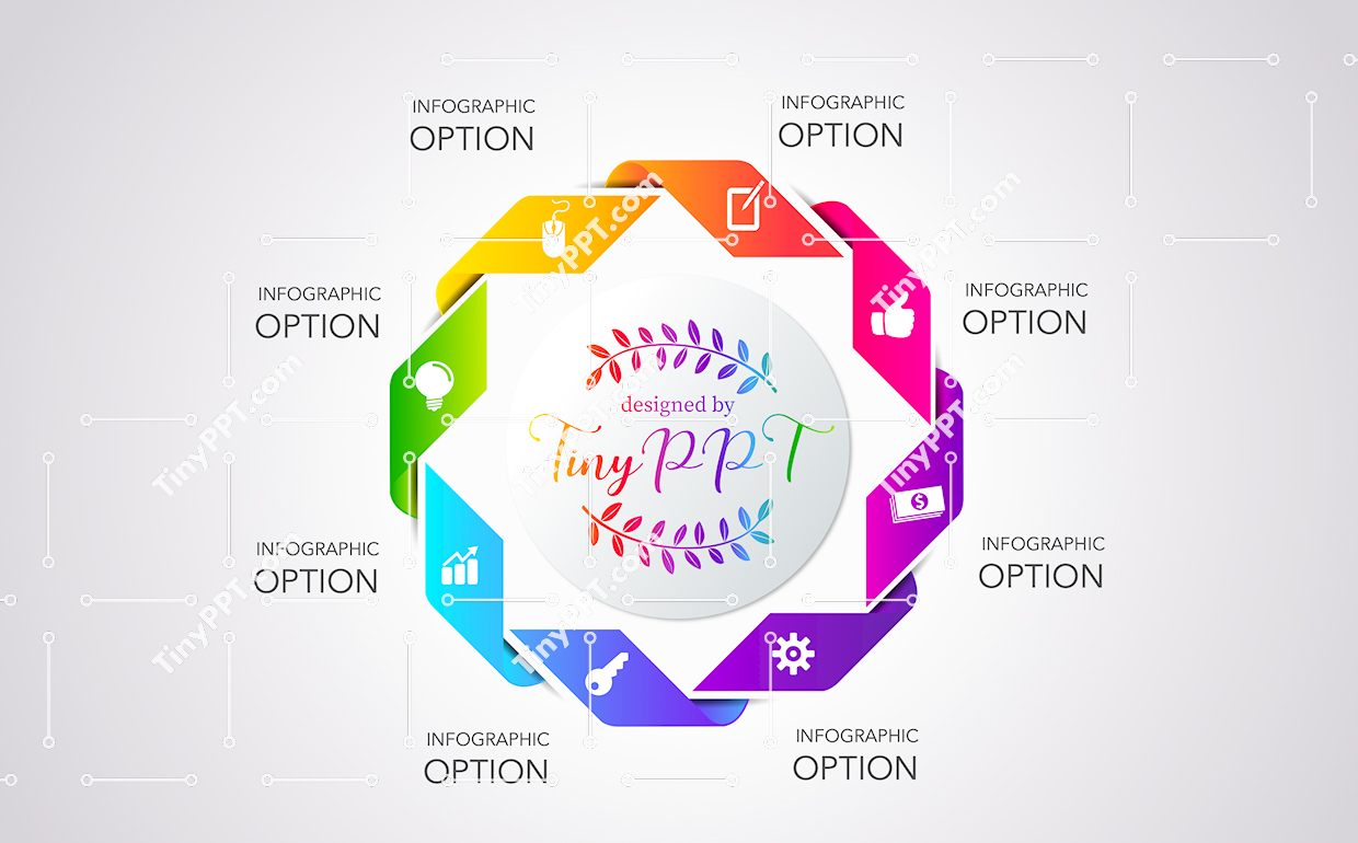 Hexagon Cycle Infographic PowerPoint
