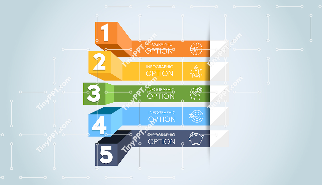 Process Stack Steps PowerPoint