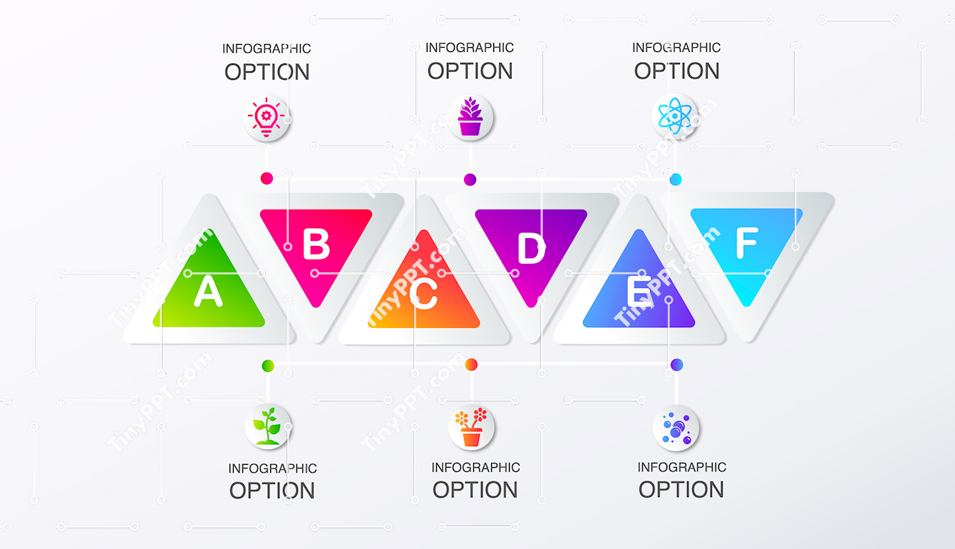 Triangle Process Diagram PPT