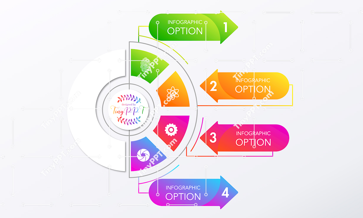 Segmented Circle Infographic Template