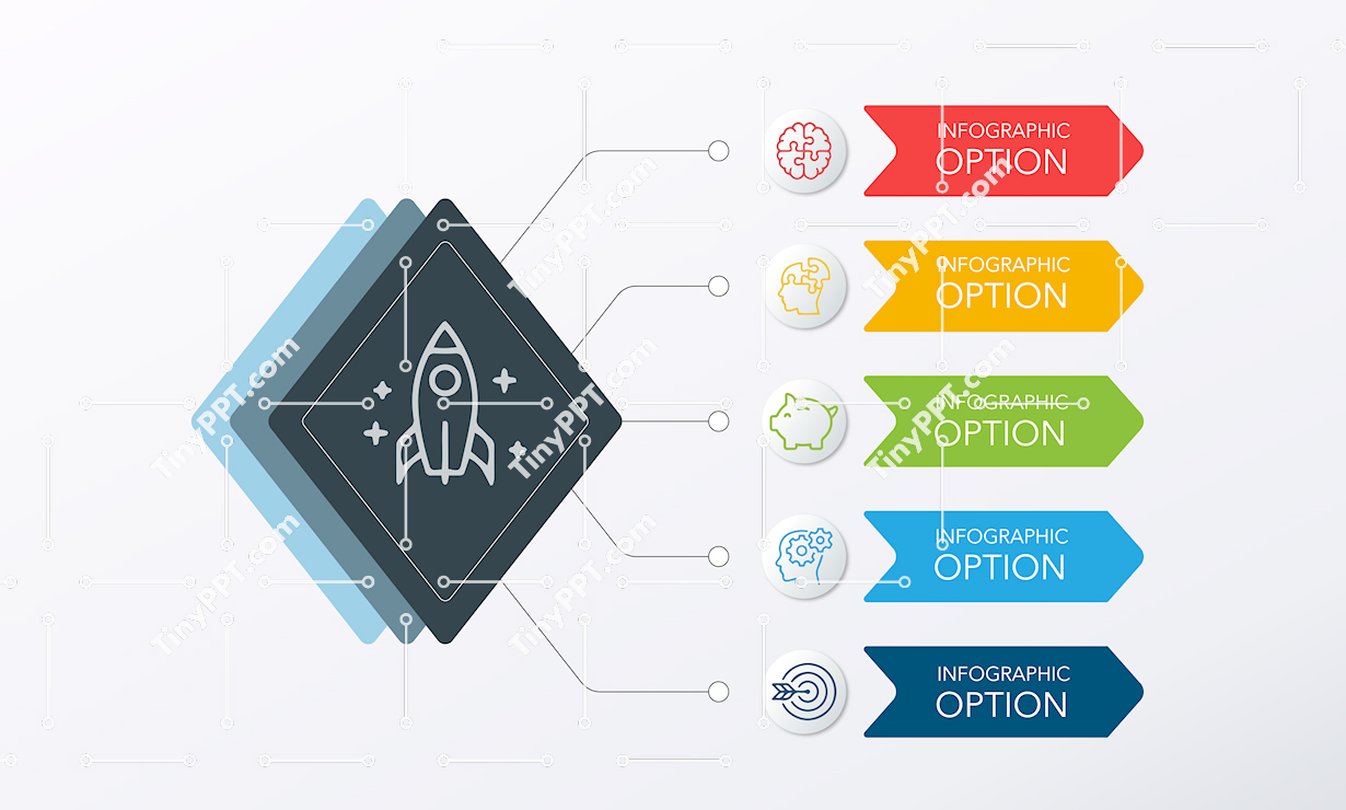 Layered Process Diagram Slide