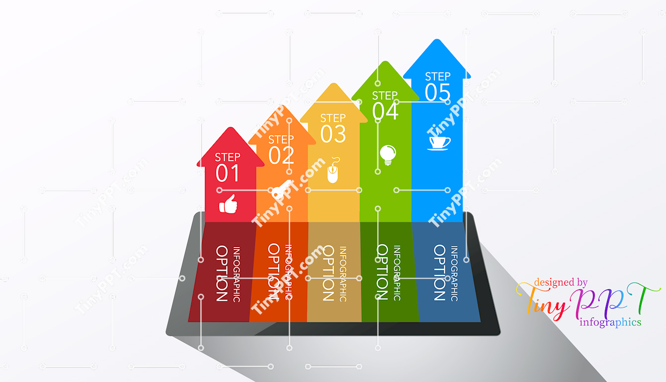 Step Growth Diagram PowerPoint