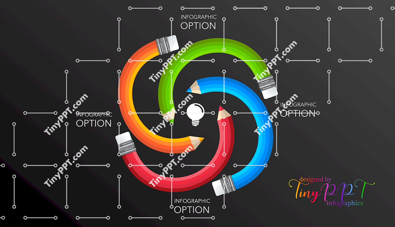 Creative Cycle Pencil PPT