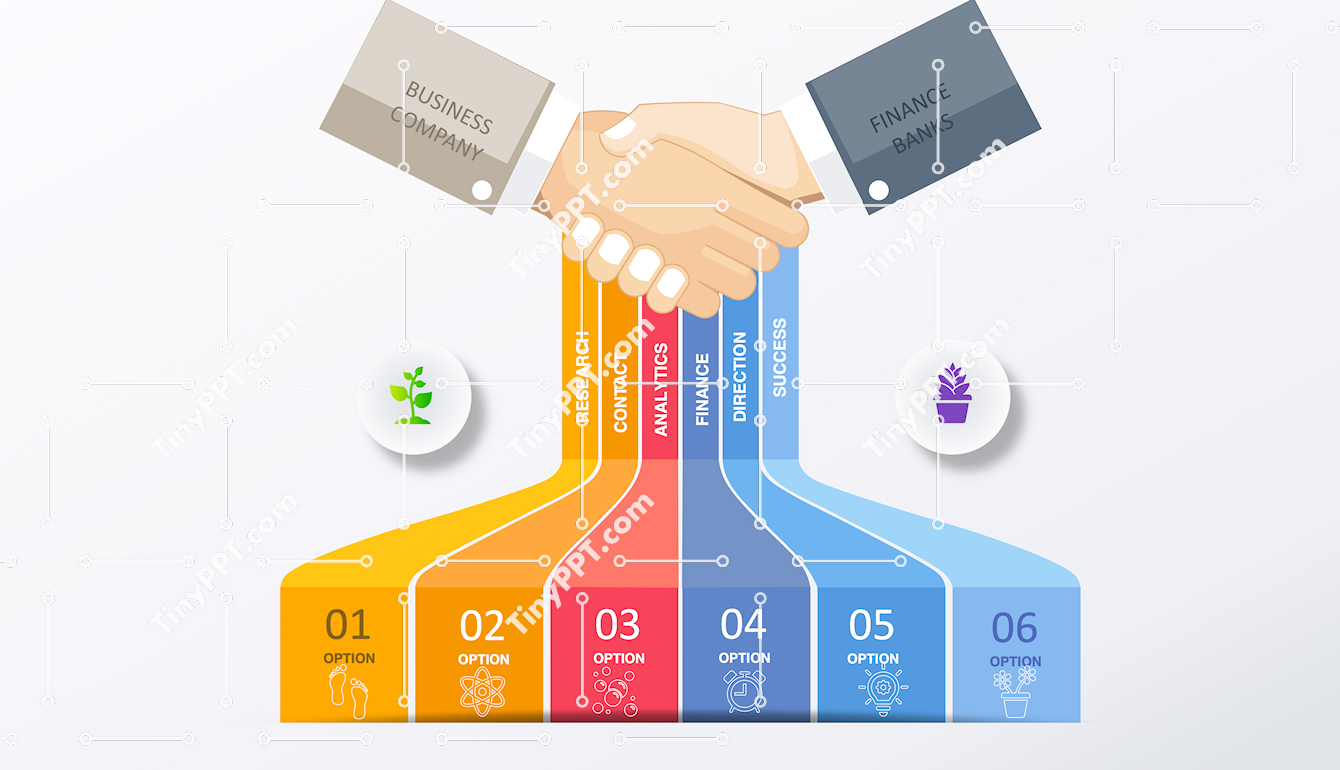 Business Partnership Process Infographic