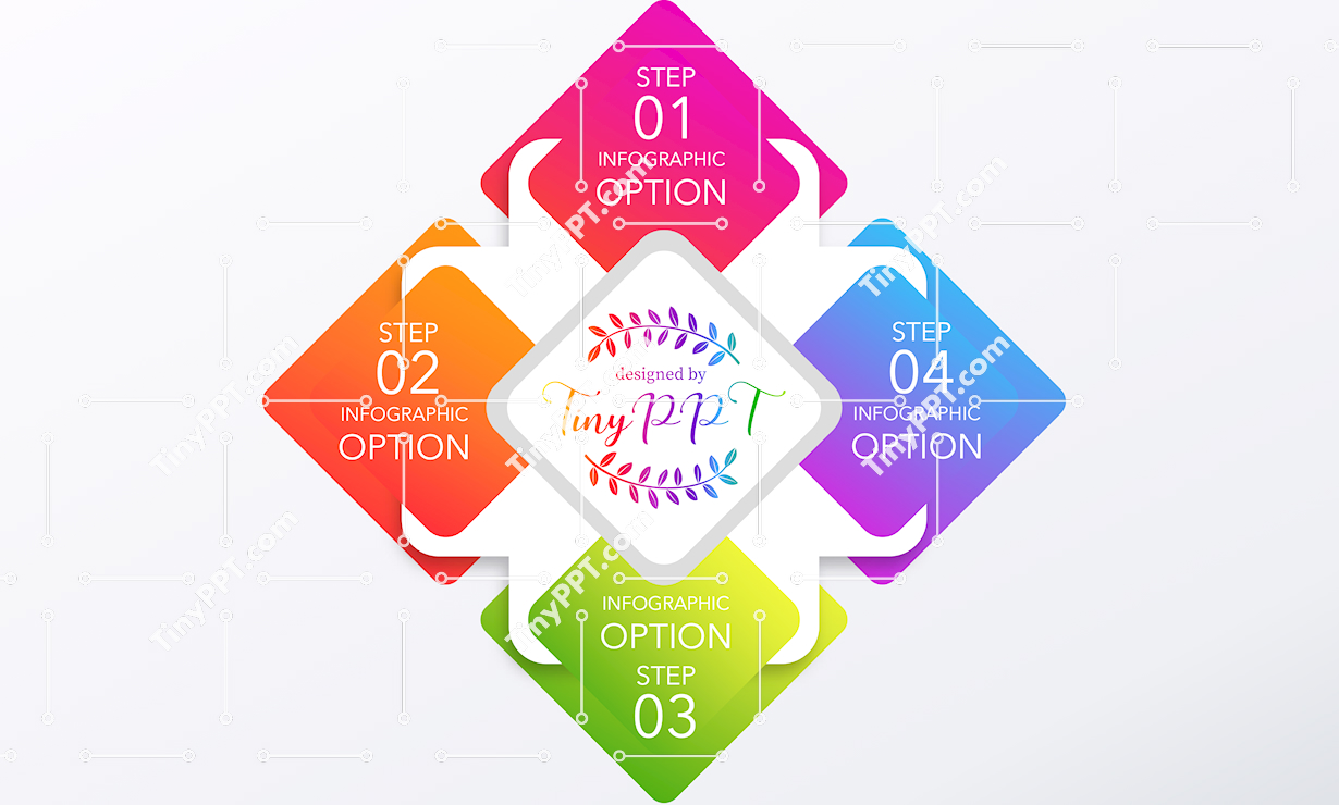 Step Diagram PPT Slide