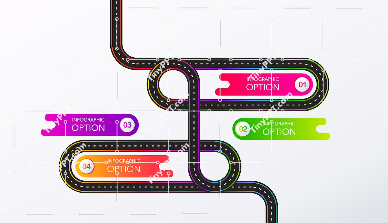 Workflow Roadmap Diagram PPT