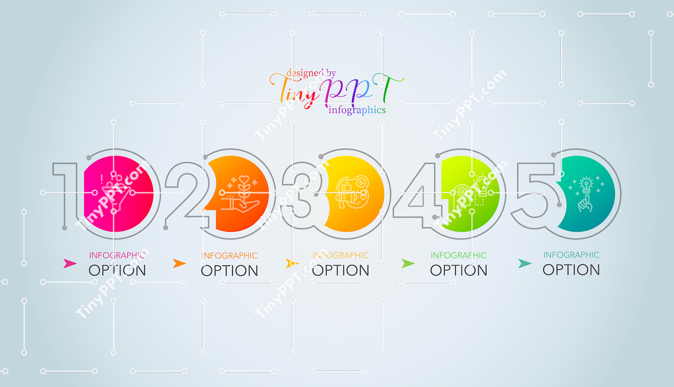 Sequential Timeline Infographic PPT