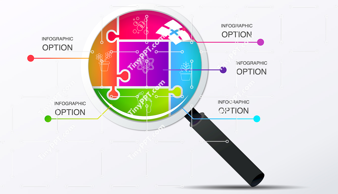 Circular Puzzle Relationship Slide