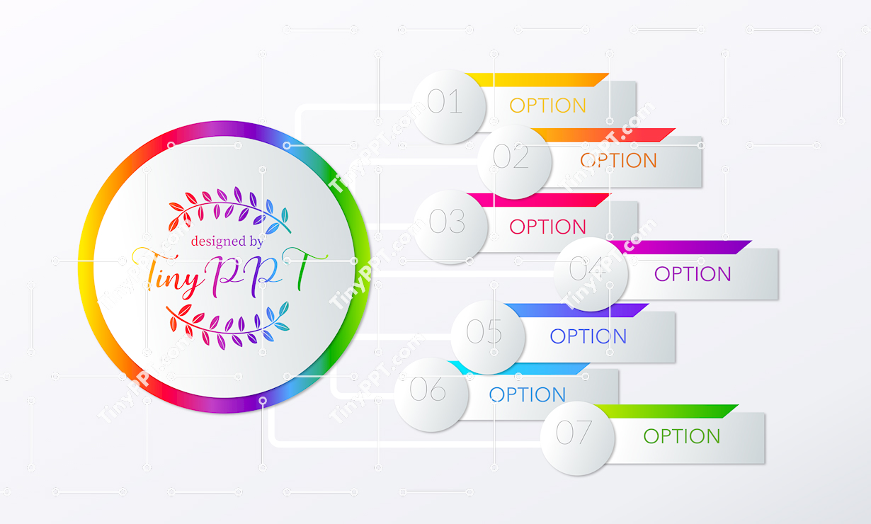 Horizontal Flow Process Slide