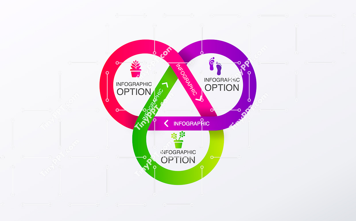 Relationship Loop Infographic Template