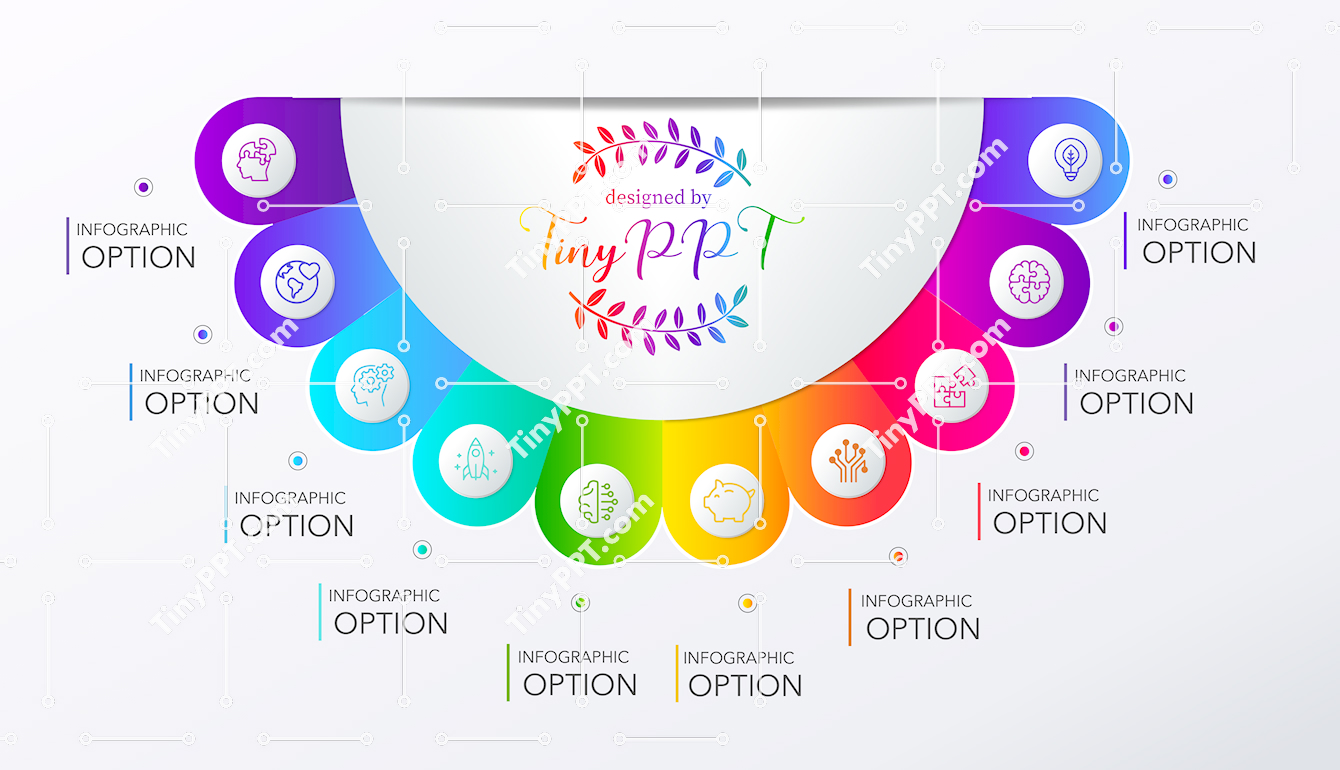 Multi Stage Process Infographic PPT