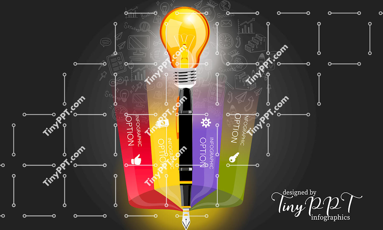 Creative Idea Infographic Slide