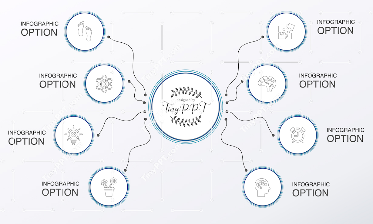 Relationship Map Infographic PPT