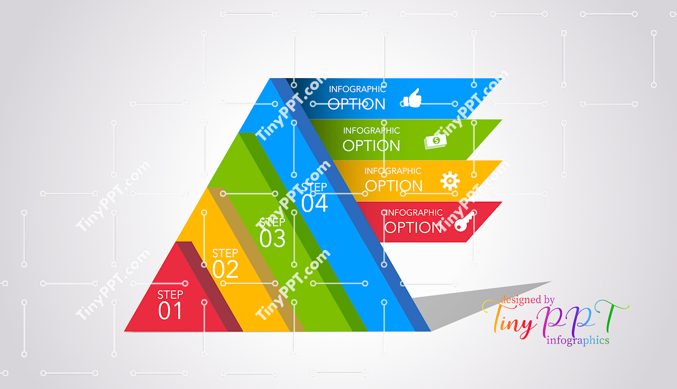 Step Process Diagram PPT Slide