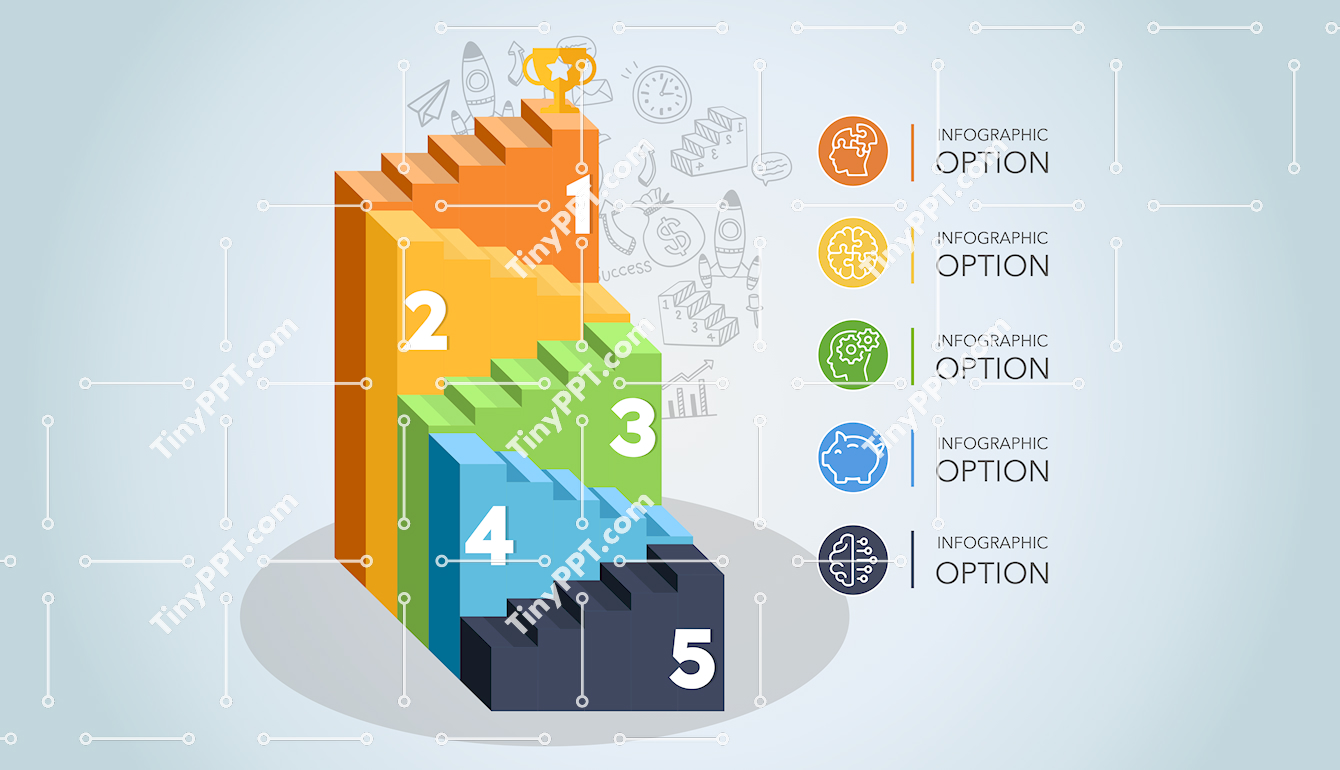 Step Staircase Process PPT
