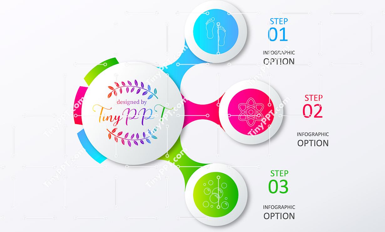 Steps Diagram PPT Slide