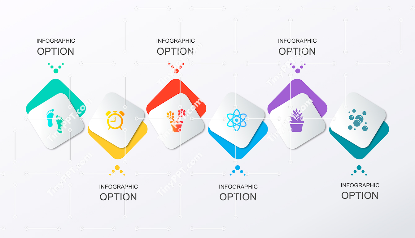 Workflow Cards PPT Slide