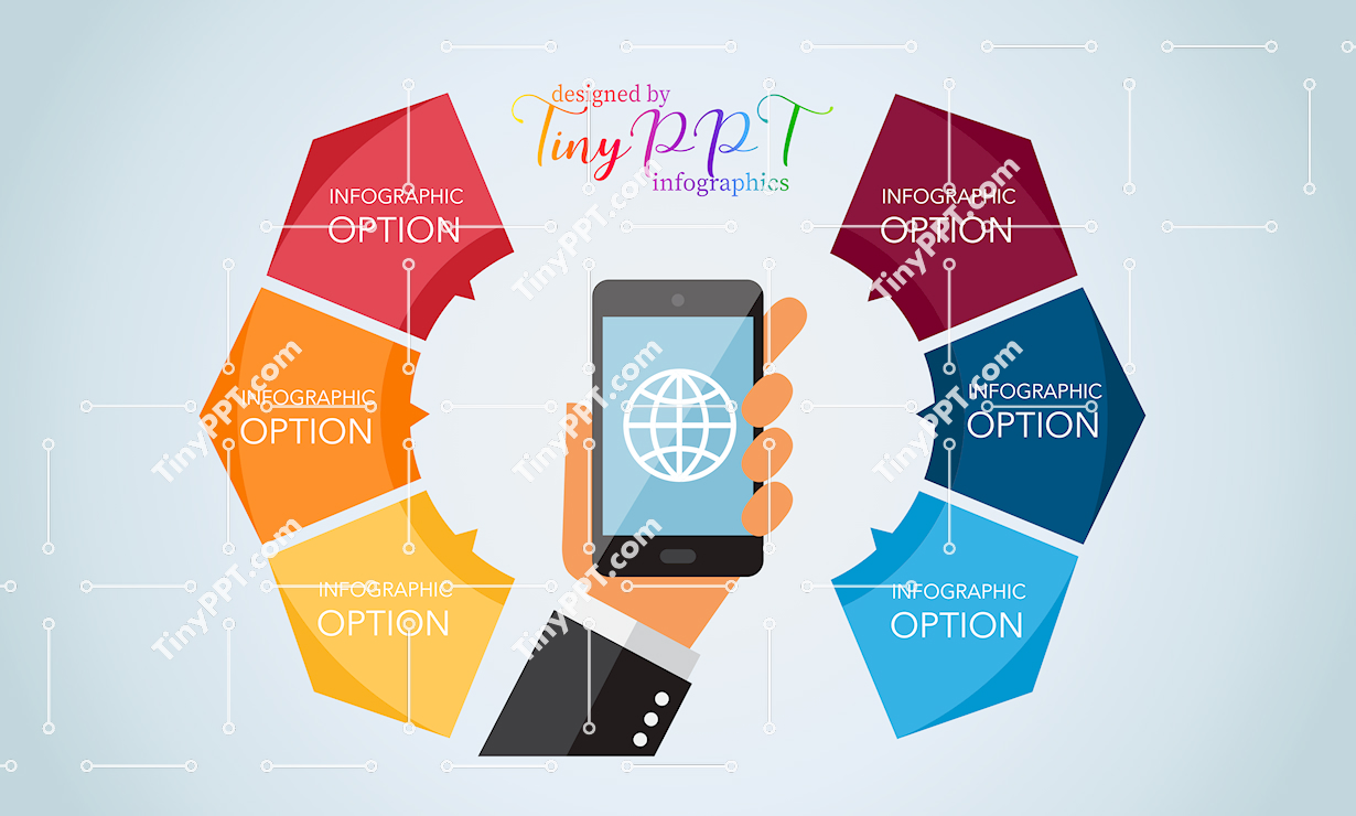 Circular Options Infographic PPT