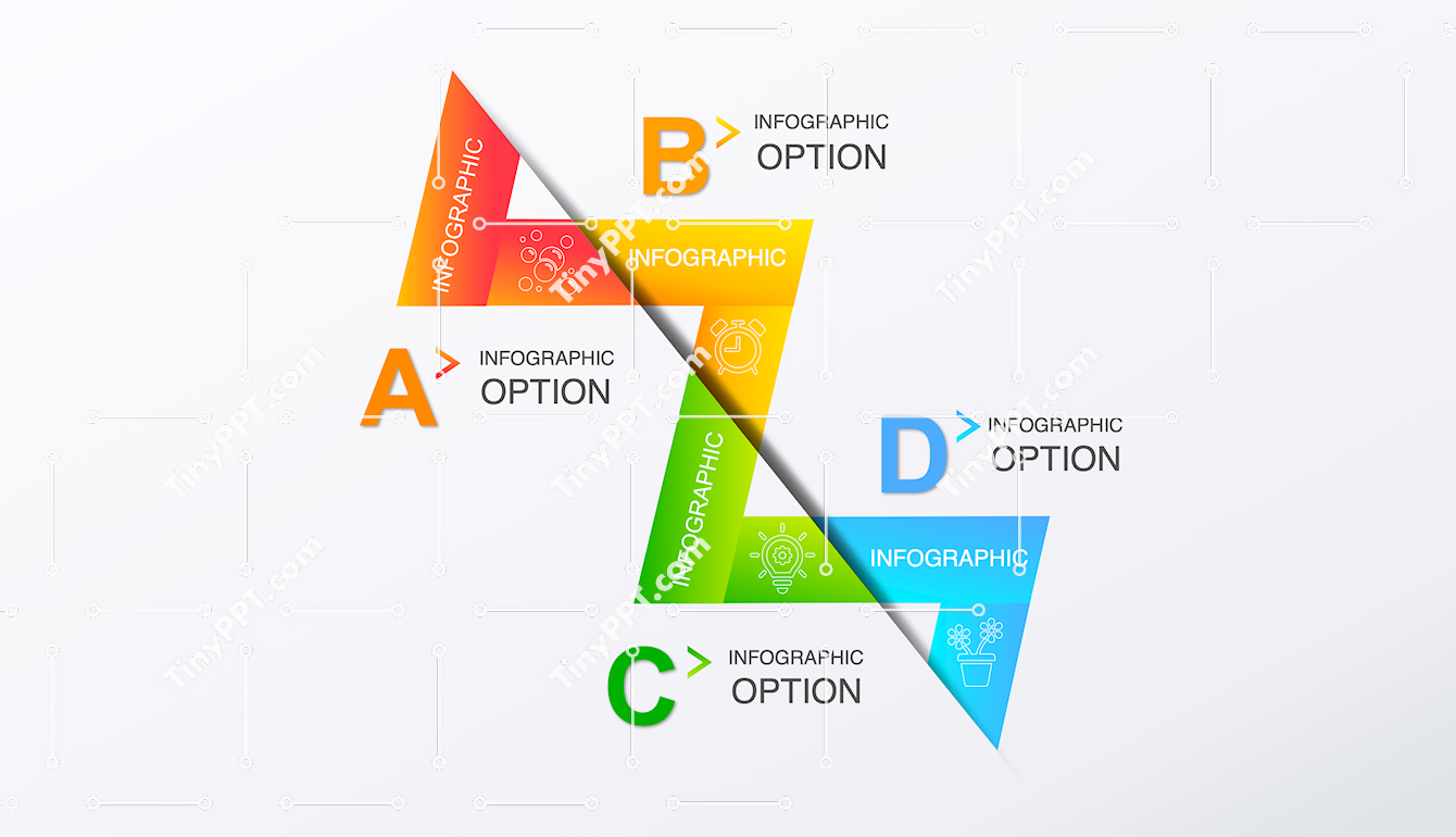 Z Pattern Process Infographic PPT