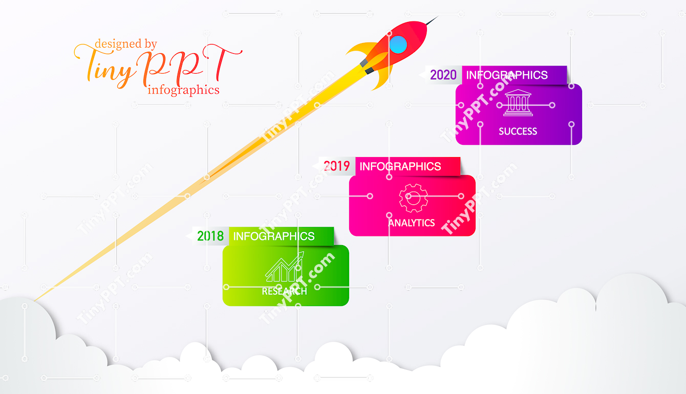 Growth Timeline Infographic PowerPoint