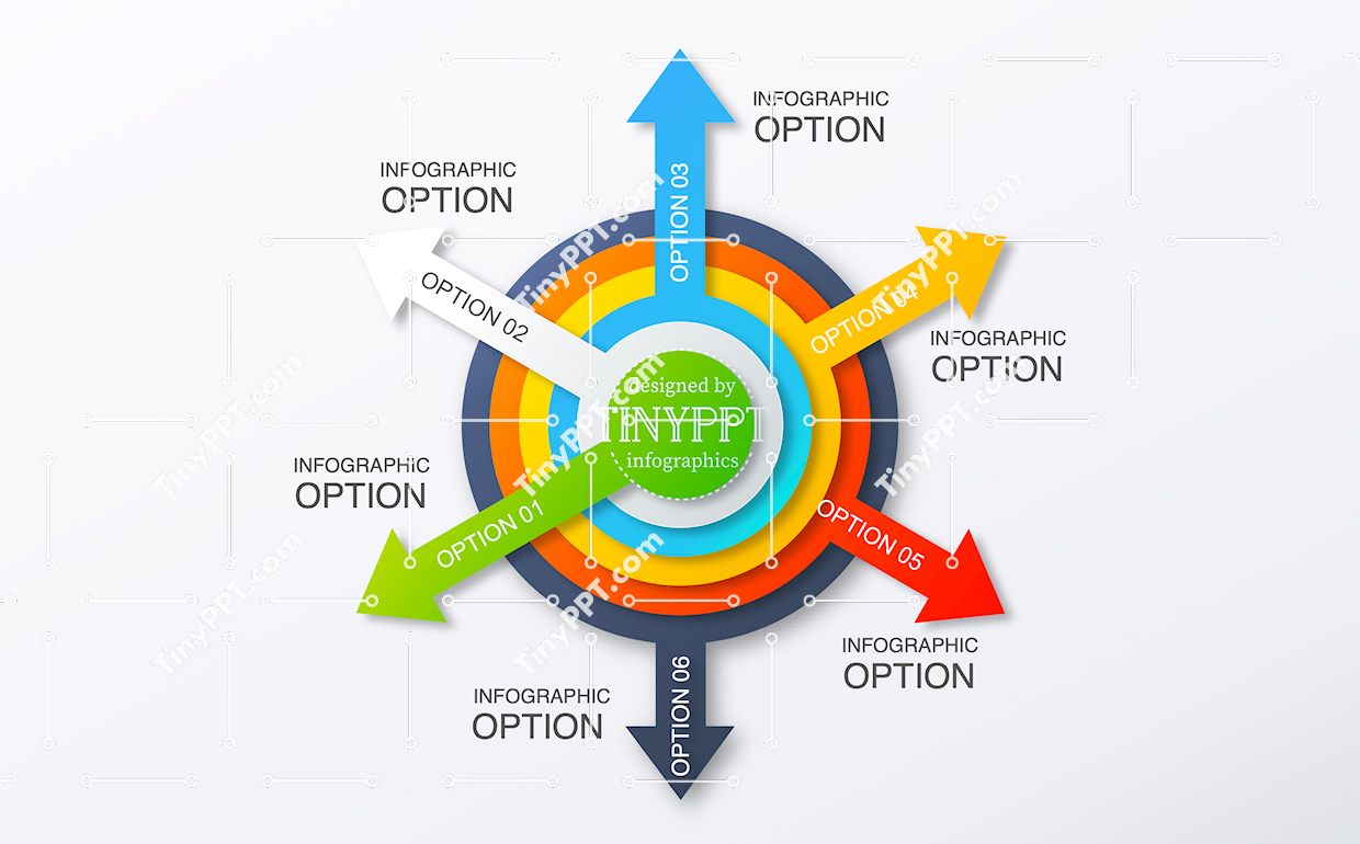 Directional Cycle Arrows PPT