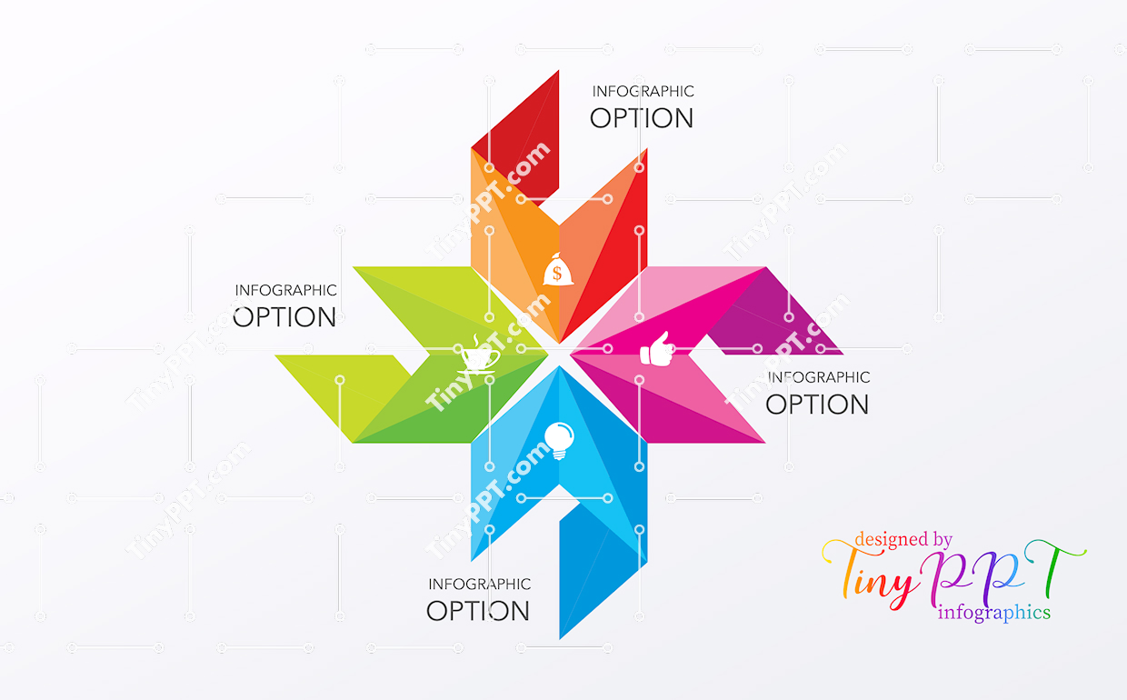 Star Process Infographic Template