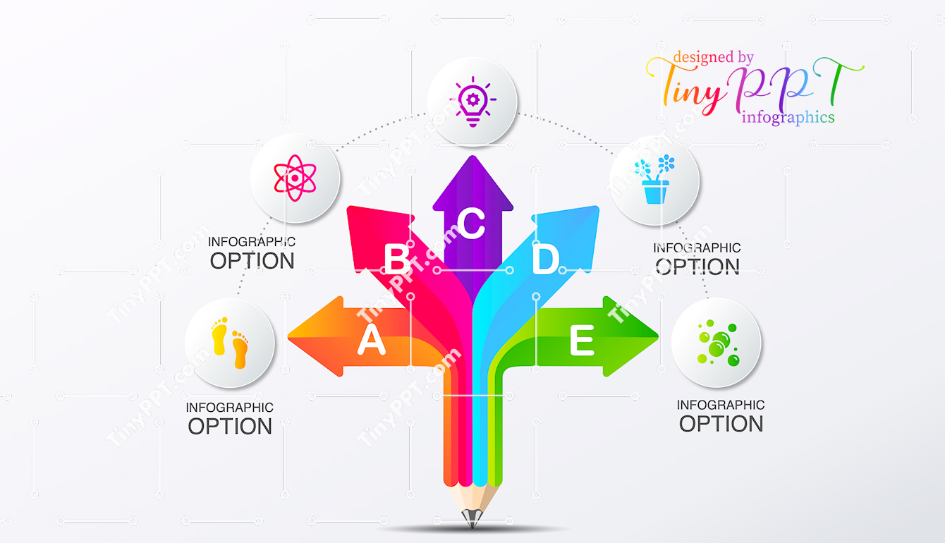 Directional Choice Arrows PPT