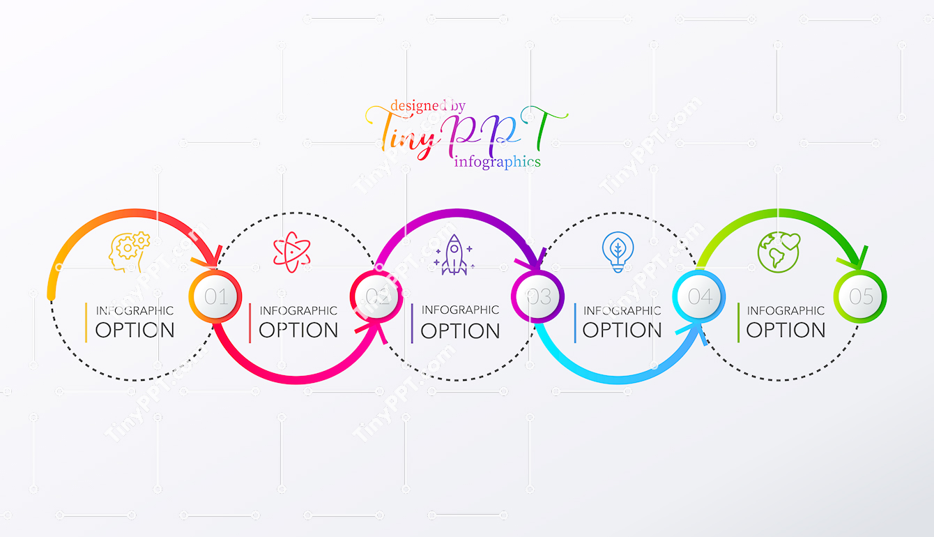 Sequential Loop Diagram PowerPoint