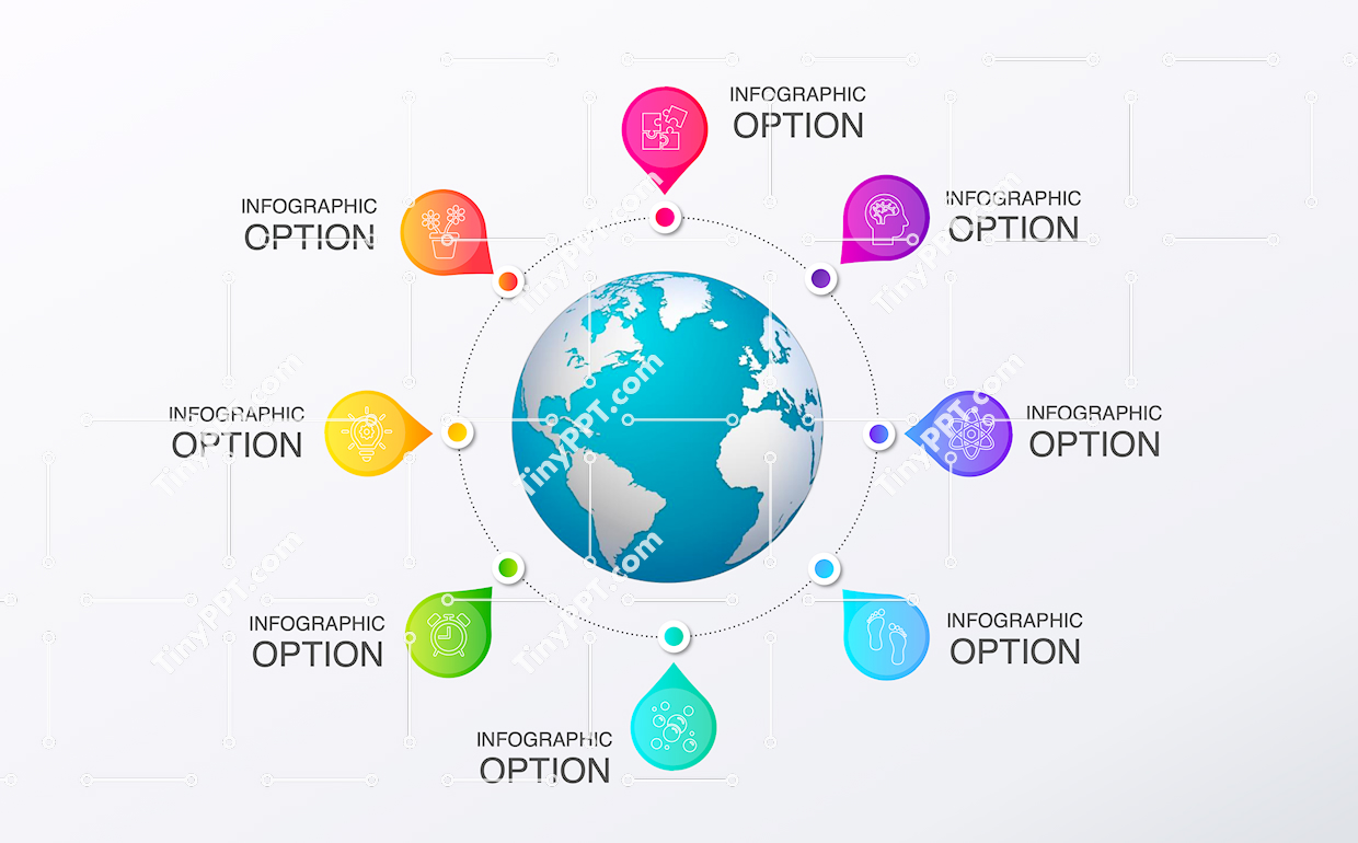 Global Relationship Infographic PowerPoint