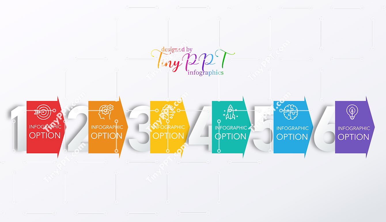 Tab Style Process PowerPoint