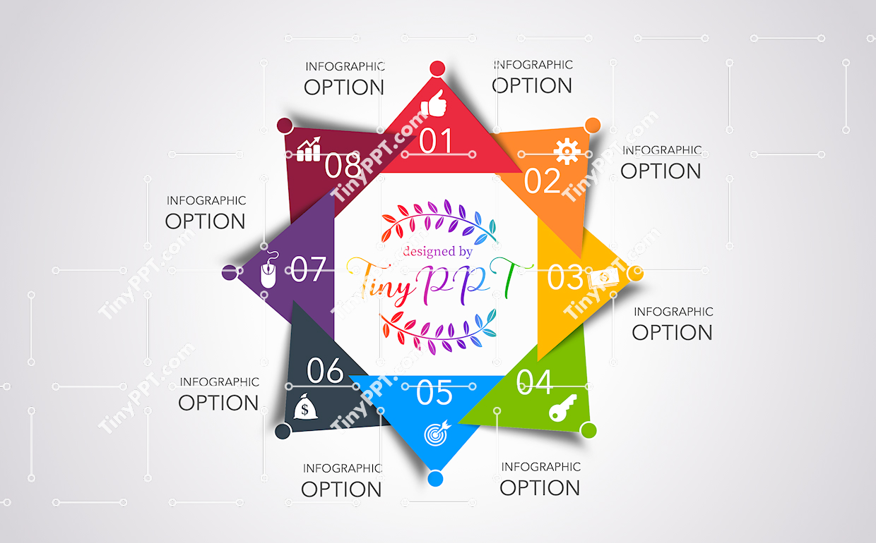 Business Star Diagram PPT