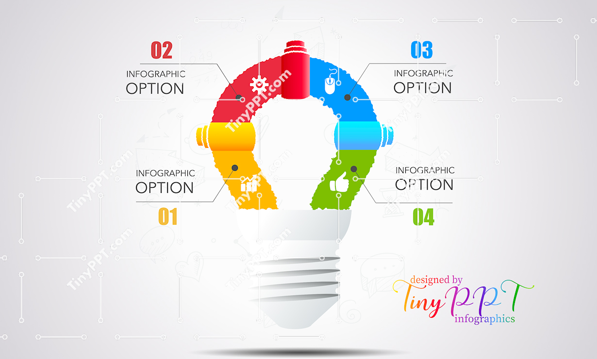 Idea Process Infographic PPT