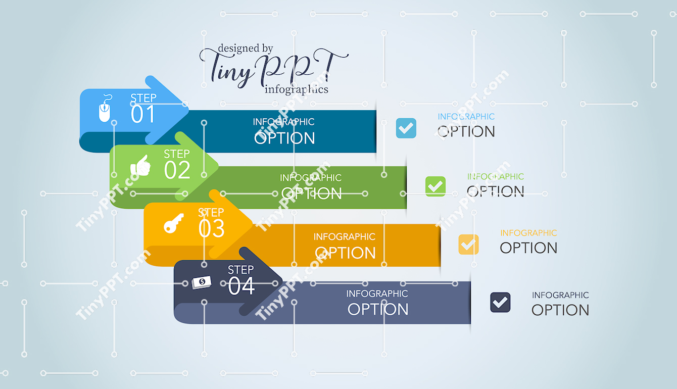 Checklist Process Infographic PPT