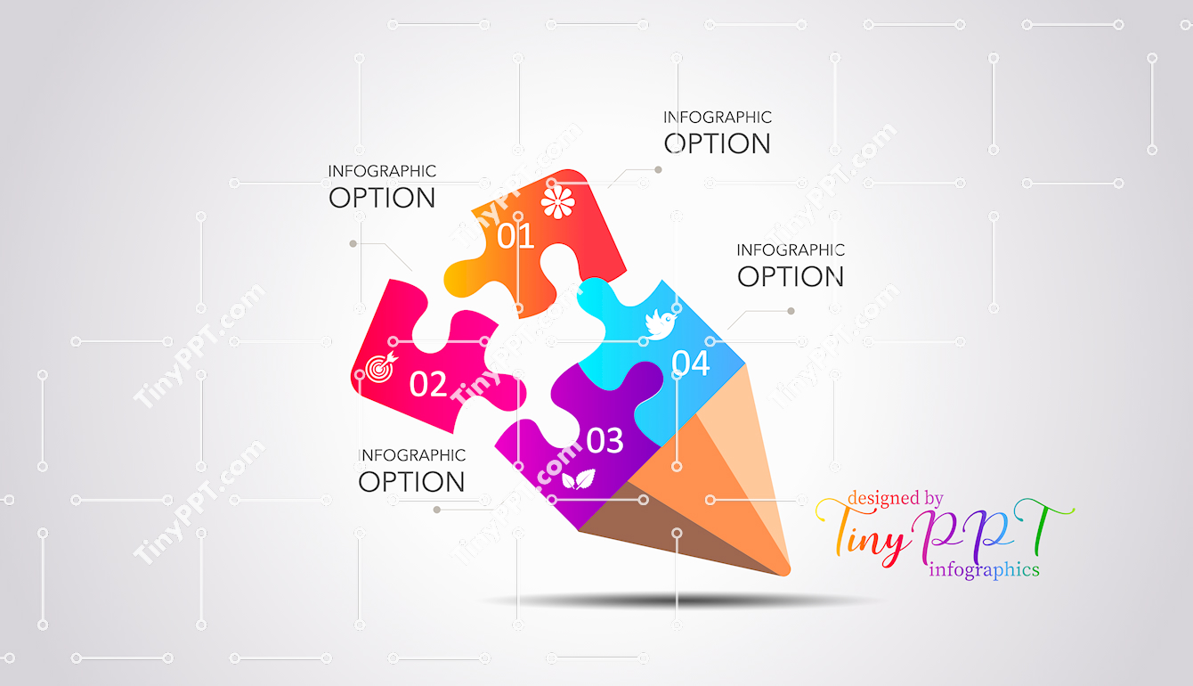 Relationship Puzzle Infographic PPT