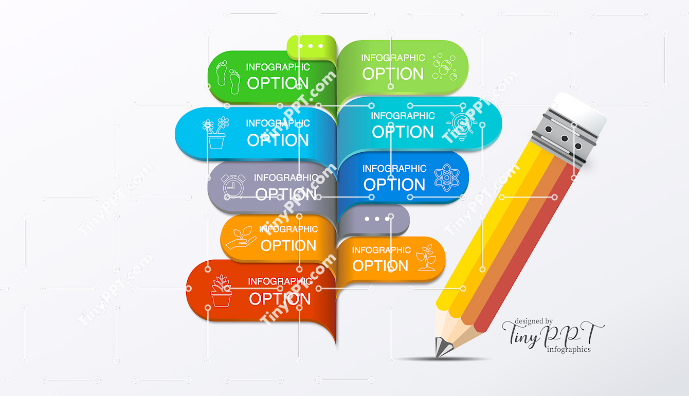Idea Map Infographic PowerPoint