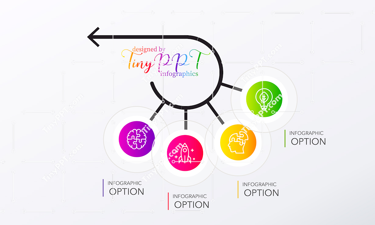 Process Flow Infographic PPT