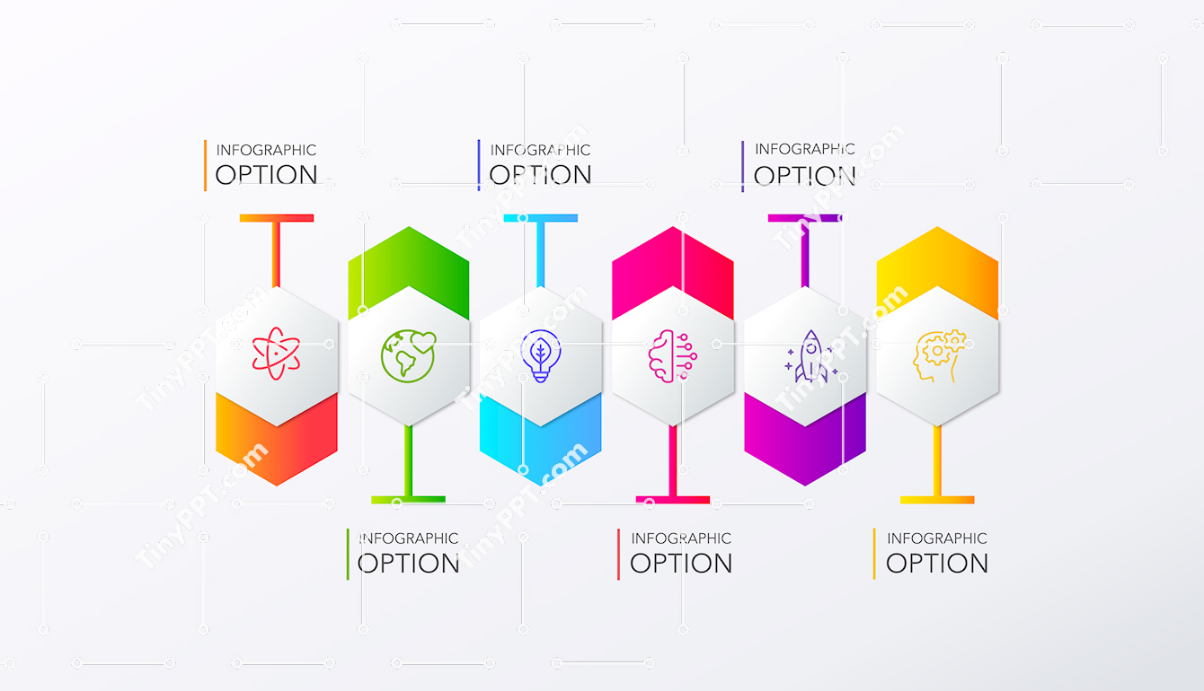 Vertical Process Blocks PPT