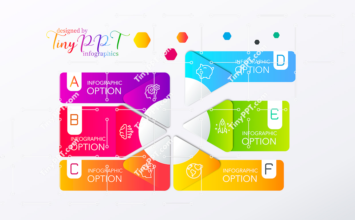 Segmented Process Diagram PPT Slide