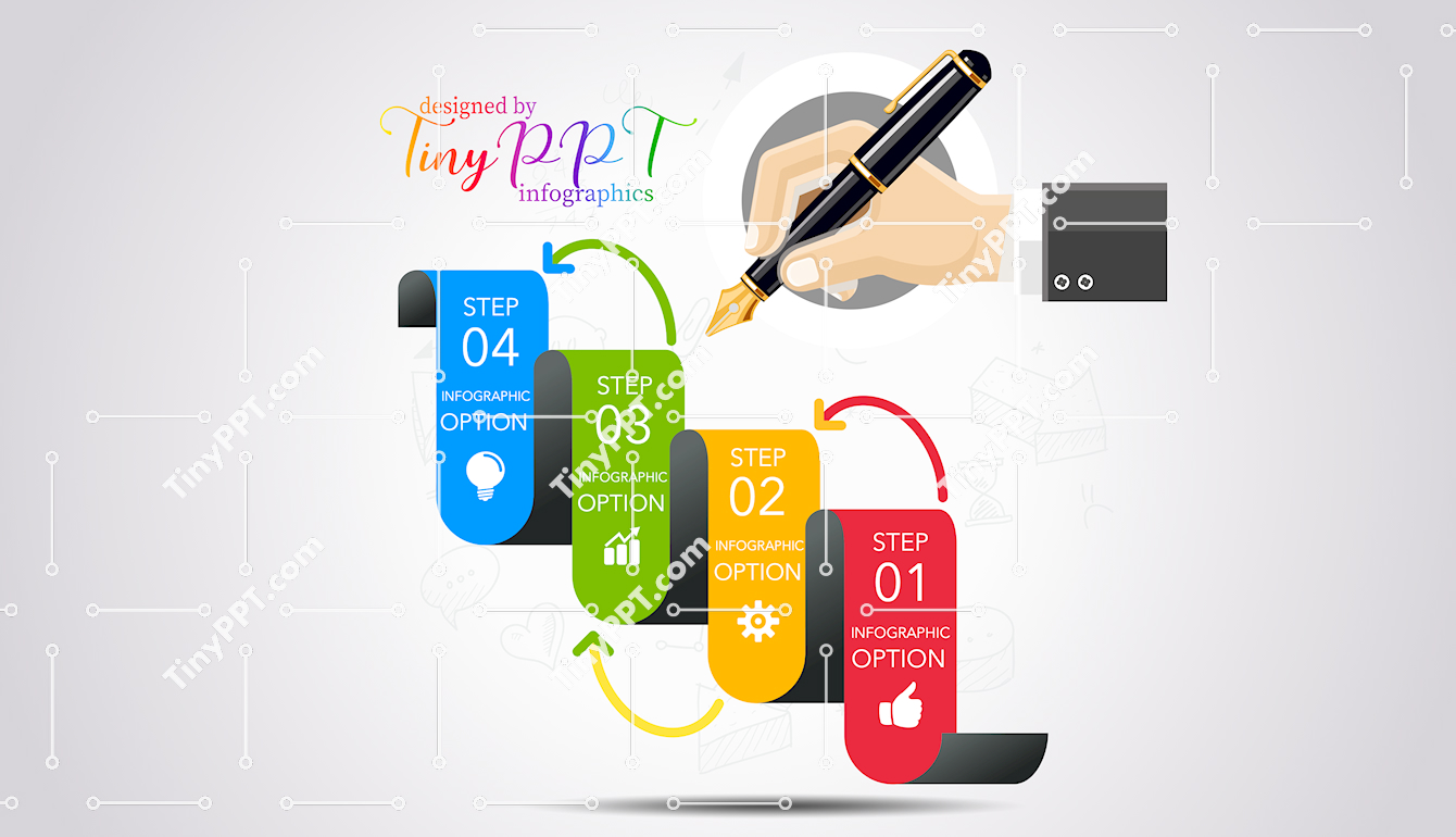 Process Steps Workflow PPT