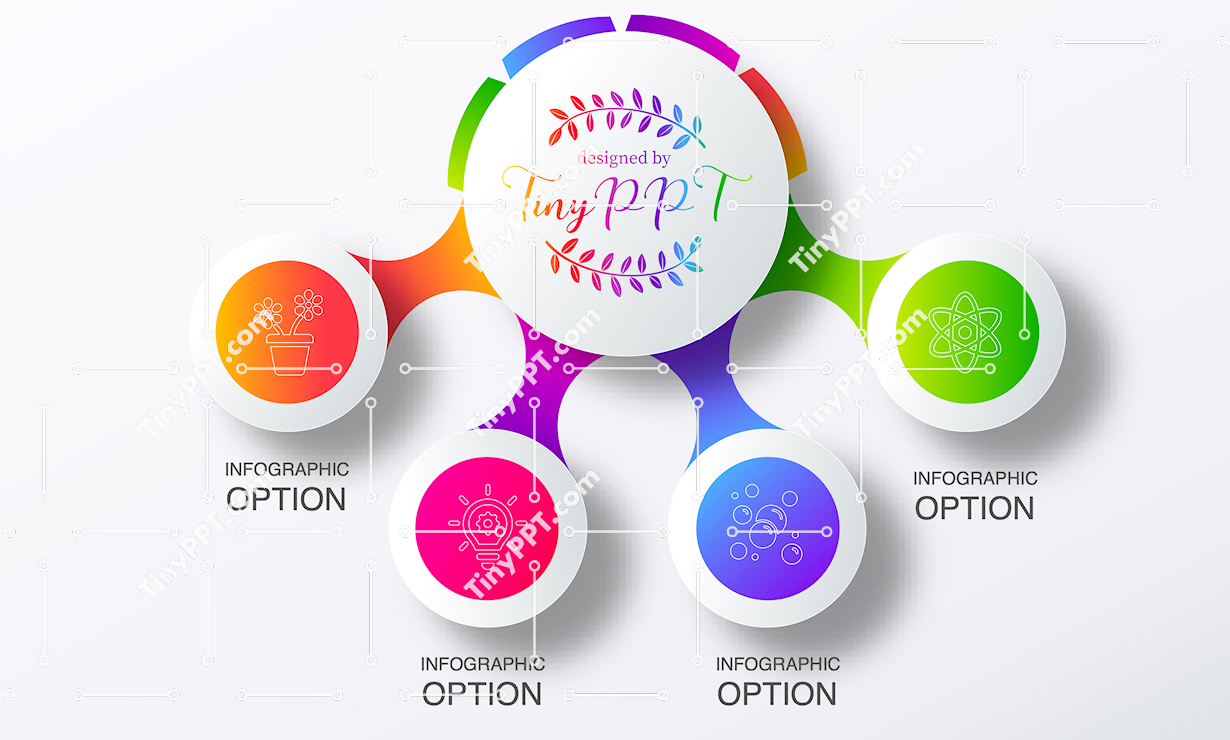 Relationship Hub Infographic PowerPoint