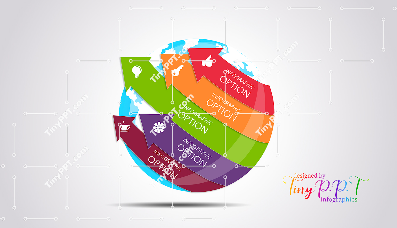 Circular Relationship Infographic PPT