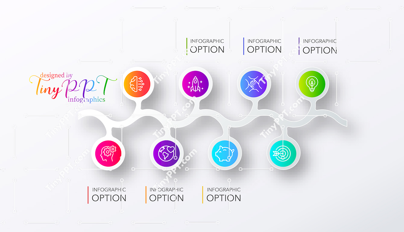 Workflow Path Infographic PPT