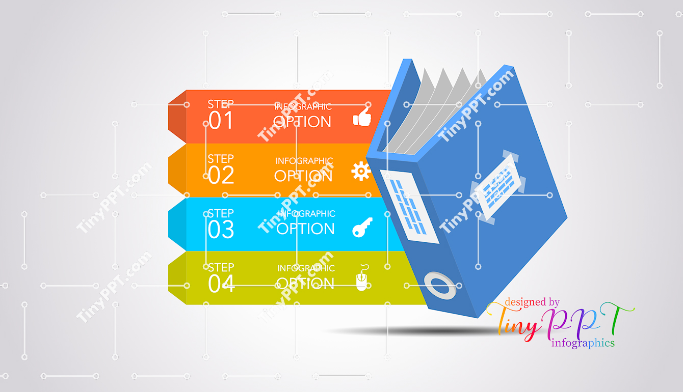Learning Steps Diagram PPT