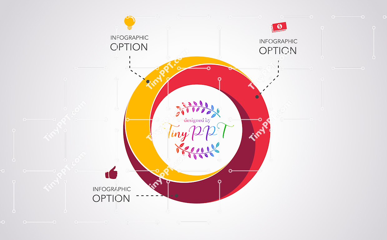 Overlapping Cycle Infographic Template