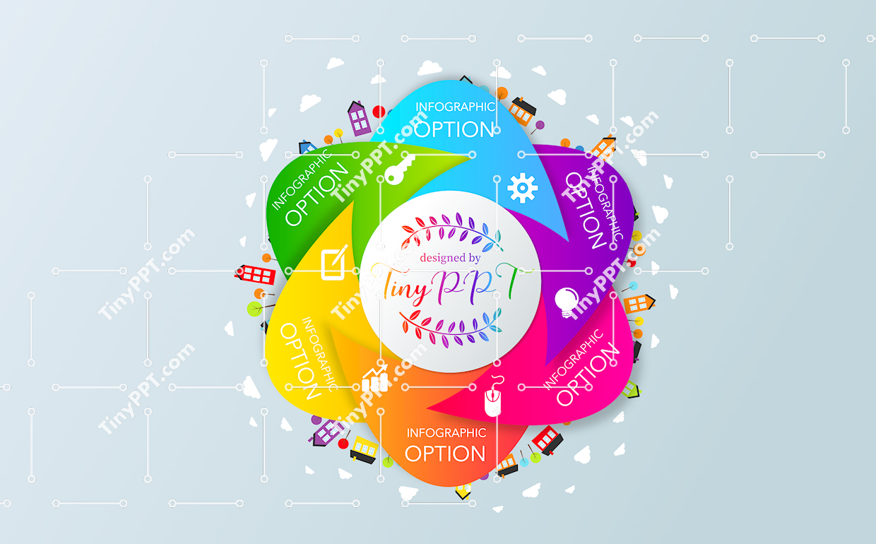 Creative Cycle Infographic PPT