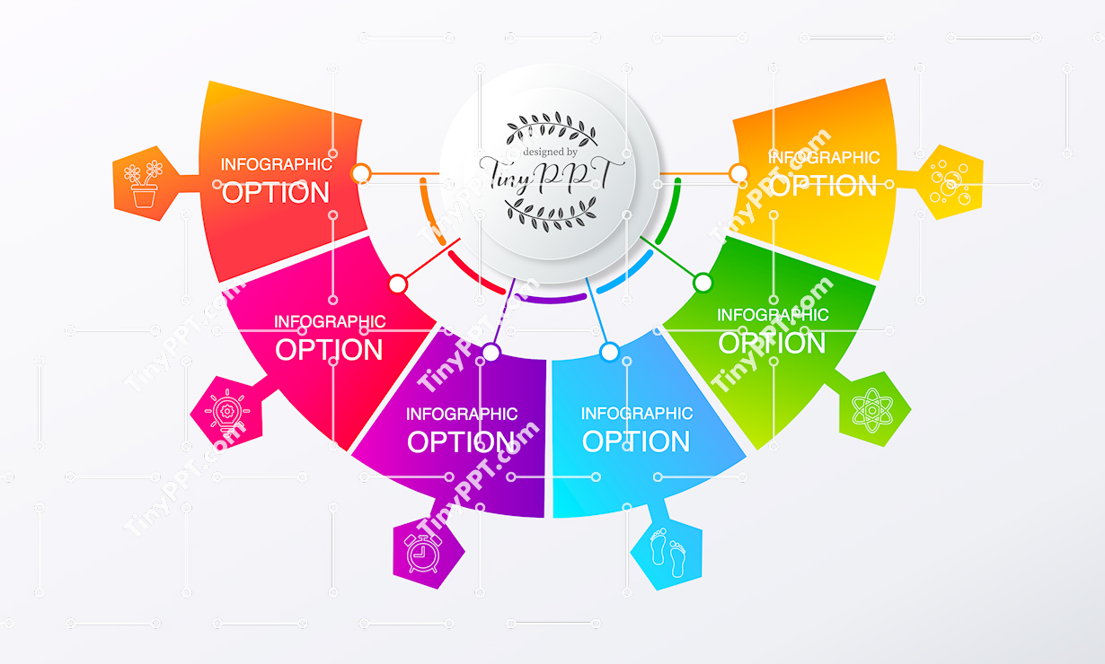 Cycle Options PPT Diagram