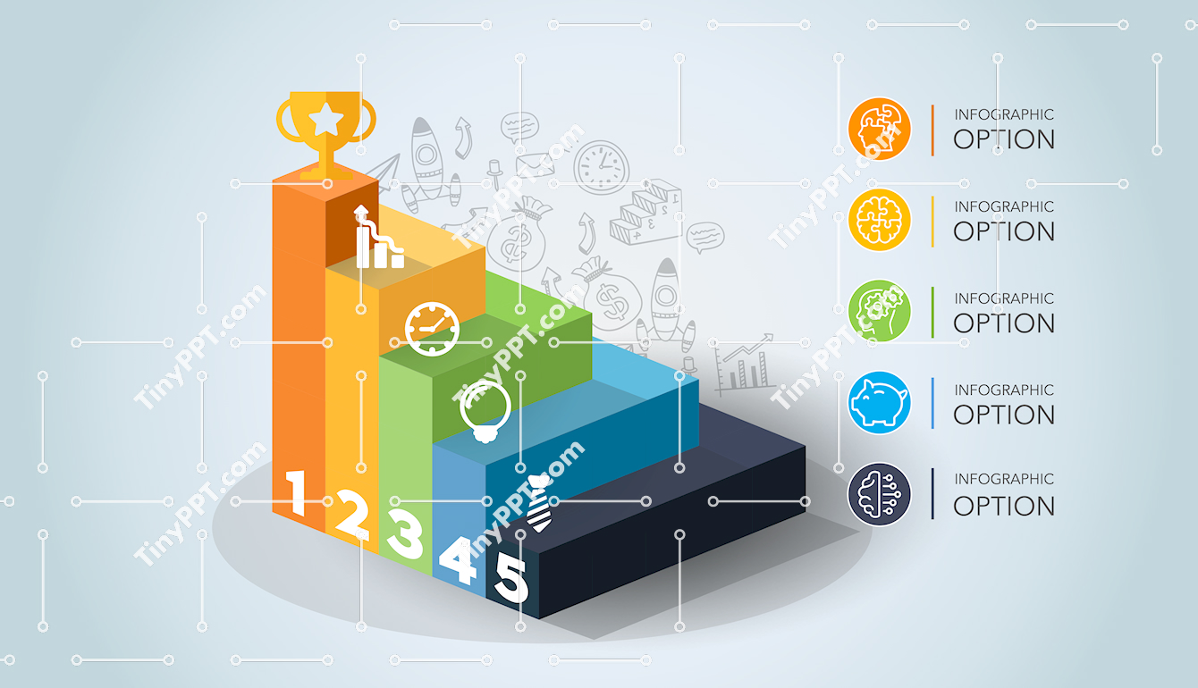 Performance Levels Infographic PPT